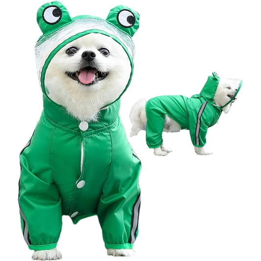 Impermeable Ranita para Perros